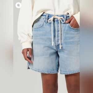 Light Blue Denim Women's Shorts